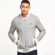 Lyle & Scott 苏格兰金鹰 Pique 男士休闲拉链夹克 prime会员凑单免费直邮