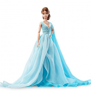 芭比（Barbie）  Fashion Model Collection 蓝色晚礼服款