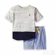 Nautica 诺帝卡 男款童装2件套 24个月 Prime会员凑单免费直邮