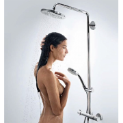 汉斯格雅（Hansgrohe）  双飞雨恒温淋浴花洒套装 S240