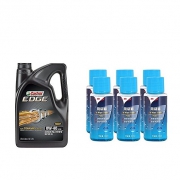 嘉实多（Castrol） 极护0W40 5夸脱(美版) 送3M雨刷精6瓶