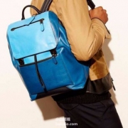 Coach 蔻驰 Manhattan男士真皮双肩包 新低$249.99