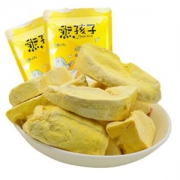 【京东超市】熊孩子 榴莲干35g*2袋 金枕头冻干榴莲特产水果干 休闲零食