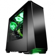 追风者（PHANTEKS） 416 黑色 中塔式侧透机箱 （钢化面板/RGB呼吸灯控/配2把风扇/支持ATX主板280水冷/长显卡 /防尘背线SSD）