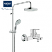 预售： GROHE 高仪 淋浴花洒套装（ 23348000+27389000） 200MM顶喷    1439元包邮（定金39元，7.20日付尾款）