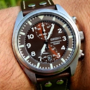 精工（SEIKO）  SNN241 男士计时腕表 日产石英机芯