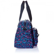 Kipling 女式 背提包 DEFEA 蓝色火焰印花 24.5x33x19cm