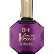 prime会员！ROHTO乐敦 V Active年龄对策促进角膜代谢机能眼药水 13ml