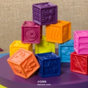 销量第一，B.Toys 软性牙胶积木*3