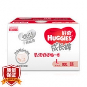 HUGGIES 好奇 银装 成长裤 L100片