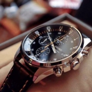SEIKO 精工 SNDC89PD 三眼计时石英男表 Prime会员免费直邮