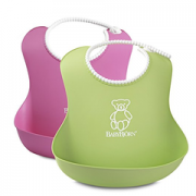 中亚Prime会员！BABYBJORN Soft Bib 婴儿围兜  2个装