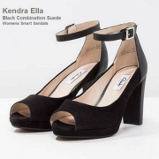 降￥85！Clarks 其乐 Kendra Ella女士真皮鱼嘴高跟凉鞋  Prime会员免费直邮含税