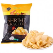 印尼进口 啪啪通 Papatonk 虾片 咖喱鸡味 150g*10件