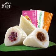 老城南 白粽/鲜花/豆沙粽 3味8粽 800g