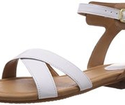 17年新款，Clarks 其乐 Viveca Zeal 女士真皮平底凉鞋 到手约¥301