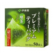 销量第一：伊藤园纯天然绿茶 立体三角速泡茶包（50袋）