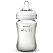 AVENT 新安怡 宽口径自然顺畅玻璃奶瓶 240ml  *2件