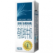 临期特价：圣牧 全程有机奶牛奶 250ml*12盒