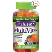 凑单品！Vitafusion 水果味综合维生素软糖 70粒 (3瓶)