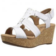 Clarks Womens Annadel Orchid Wedge Sandal