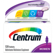 Centrum 善存 成人女士复合维生素 120粒 59元（109，399-200）