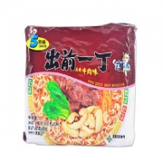 小编买过 出前一丁 NISSIN 方便面 五香牛肉味 香港产 100g*5袋*2件