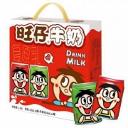 限地区：旺旺 旺仔牛奶 2940ml （原味245ml×8罐+苹果味245ml×4罐）*2箱