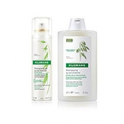 Klorane 康如 柔润倍护 免洗头喷雾 150ml+洗发水 400ml