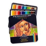 PRISMACOLOR 3598T 48色铁盒装优质软芯彩色铅笔