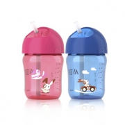 飞利浦新安怡（AVENT）  SCF76000 吸管奶瓶 260ml *2件