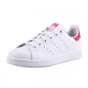 阿迪达斯（Adidas） Stan Smith 大童休闲运动鞋  粉尾