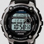 卡西欧（CASIO）  WV200DA-1A 5局电波表 200米级别防水