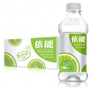 依能 苏打水 青柠味 350ml*15瓶/箱 无糖