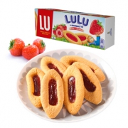 LU 露怡 草莓果酱饼干 120g *3件