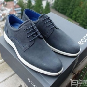 43码+，ECCO 爱步 杰瑞德 男士真皮正装鞋 $89.99 国内￥2199
