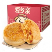 前60秒拍2件# 爱乡亲 原味肉松饼1kg*2箱