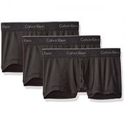 CK Microfiber 弹力速干 男Trunk平角内裤 3条装