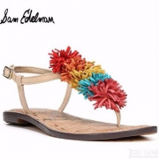 Sam Edelman 女士 Gates真皮夹趾凉鞋  Prime会员凑单免费直邮含税