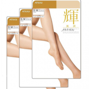 中亚prime会员！ATSUGI 厚木 辉系列 防勾丝隐形连裤袜 多色 3双装
