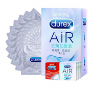 杜蕾斯（Durex）   AIR至薄幻隐16只+3只+倍滑超薄2只或亲昵4只