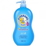 限地区：FIVERAMS 五羊 婴儿温和洗发沐浴露二合一1.0L