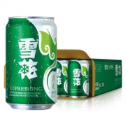 Snowbeer 雪花啤酒 8度清爽 330ml*24罐*2件