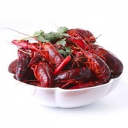 德炎 洪湖小龙虾 熟冻麻辣小龙虾 13-15只 6-8钱/只 900g（净虾重500g） 盒装 海鲜水产 *5件