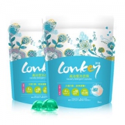 浪奇 优雅清香洗衣珠 20g*3粒*2袋*4份 一粒可洗8~12件衣物