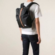 Herschel Supply POST系列 双肩包 黑色