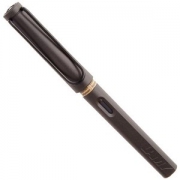 LAMY（凌美） 钢笔 EF尖（极细） Safari 黑色 L17-EF 两用式 吸墨器另售 正规进口商品