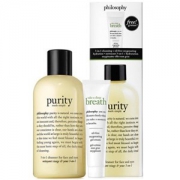 Philosophy 自然哲理 一步到位洁面乳+无油富氧活力滋润啫喱8oz/瓶+.5oz/支（美国品牌 香港直邮）