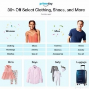 PRIMEDAY活动 美亚PRIME会员 服饰箱包额外7折