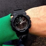 CASIO 卡西欧 G-Shock系列 GA110-1BCR 男士双显运动腕表